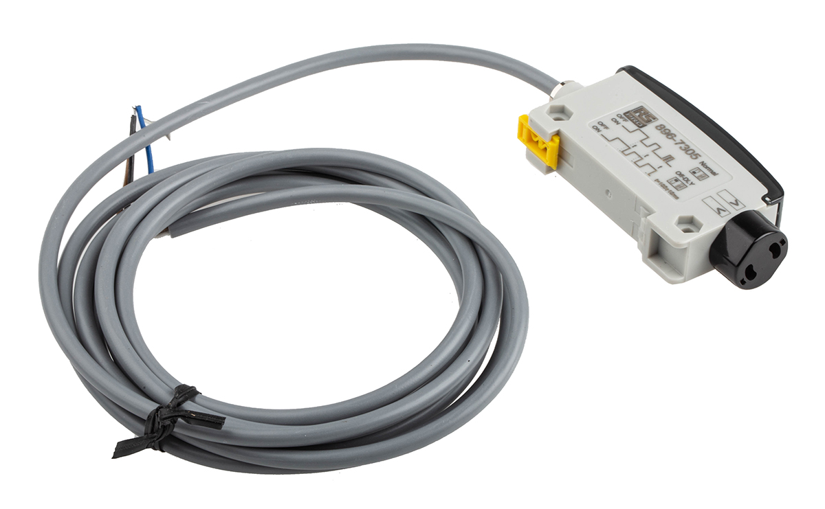 RS PRO Fibre Optic Sensor, NPN-NO, PNP-NC Output, IP65, 12 → 24 V dc