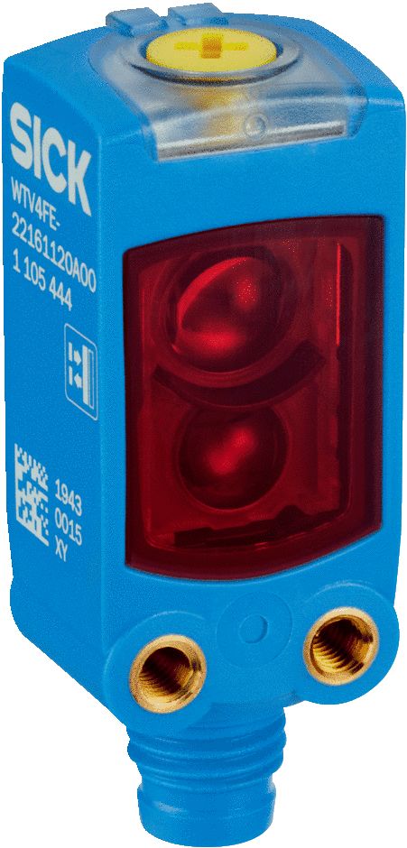 SICK Background Suppression Photoelectric Sensor, Rectangular Sensor, 50 mm Detection Range