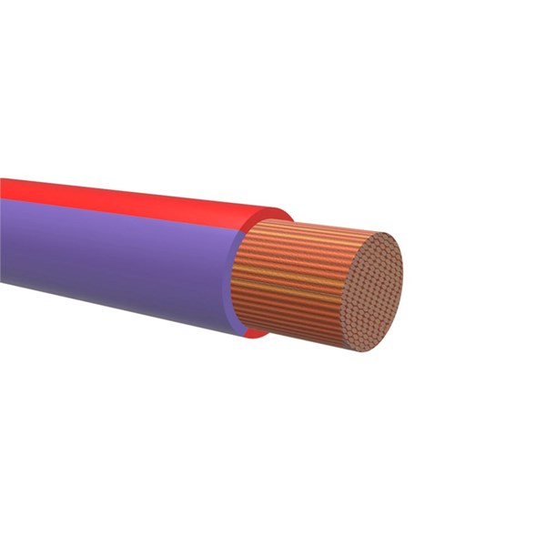 NEMIQ 50994 Series Purple/Red 1.5 mm² Hook Up Wire, 1, 100m, PVC Insulation, 50994-17-100