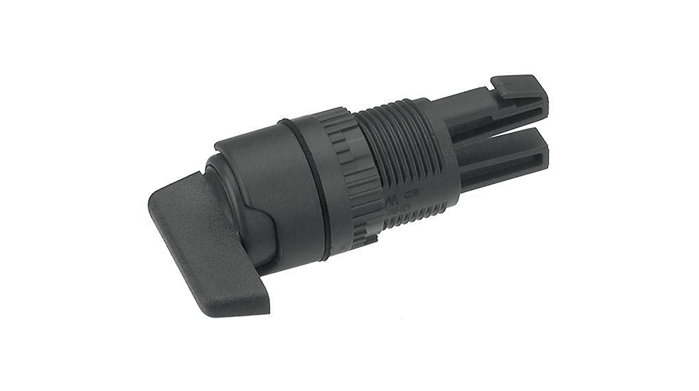 APEM A01, 2 Position Push Button Switch, 6A, Solder Lug