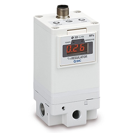 SMC G 1/8 Pneumatic Regulator - 0.005MPa to 0.9MPa, 1/8 in, 1Mpa max. input