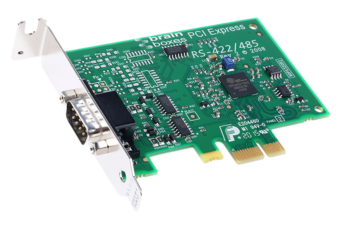 Brainboxes 1 PCIe RS422, RS485 Serial Card