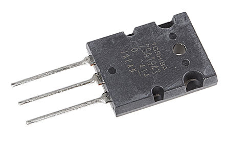 Toshiba 2SC5200-O(S1,F,S) NPN Transistor, 15 A, 230 V, 3-Pin TO-3PL