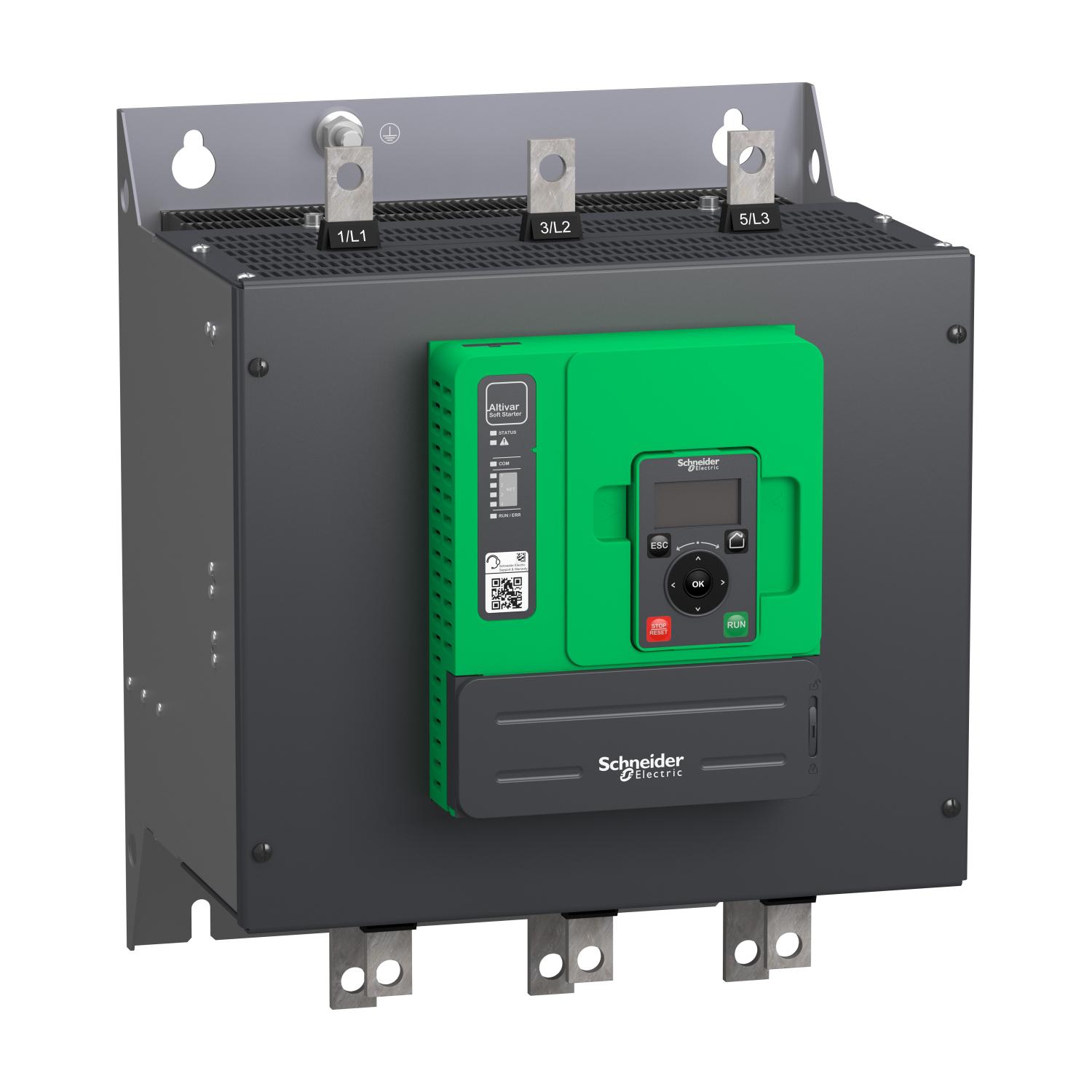 Schneider Electric Altivar Soft Starter ATS480 Soft Starter, , 55 → 250 kW, 208 → 690 V ac, 3 Phase