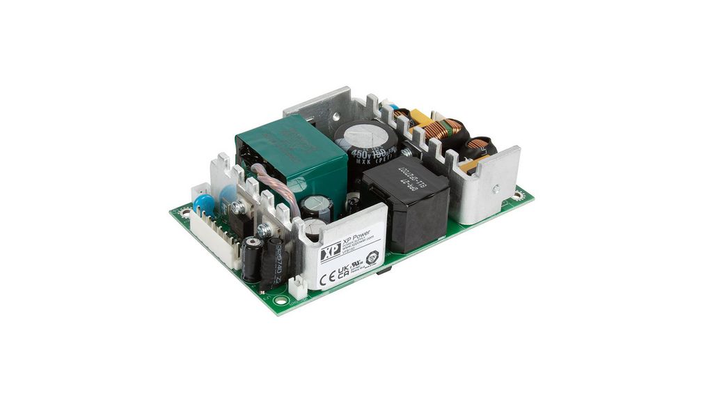 XP Power Switching Power Supply, VFB150PS24, 24V, 6.25A, 150W, 1 Output, 90 → 264V Input Voltage