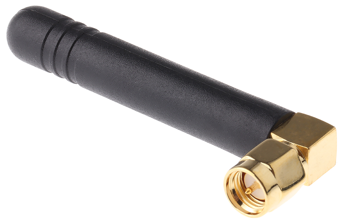RF Solutions ANT-GHEL2R-SMA Stubby Omnidirectional Antenna with SMA Connector, 2G (GSM/GPRS)