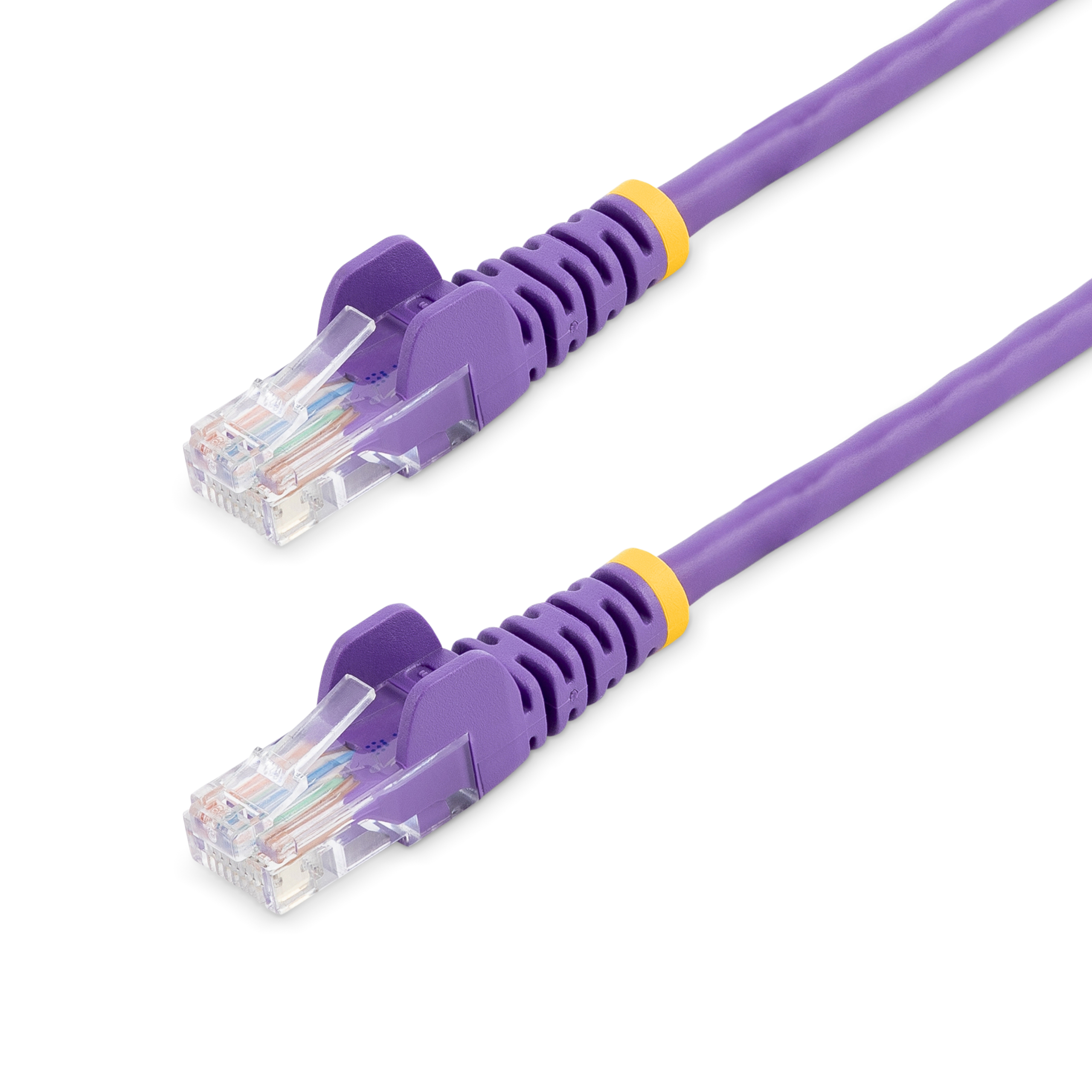 StarTech.com, 10m Cat5e, Purple RJ45 to Male RJ45 Male, U/UTP Unshielded, Terminated PVC Sheath