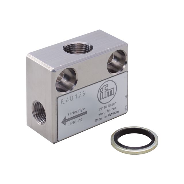 ifm electronic, E401 Series Adapter for Use with Small Volumetric Flow Quantities