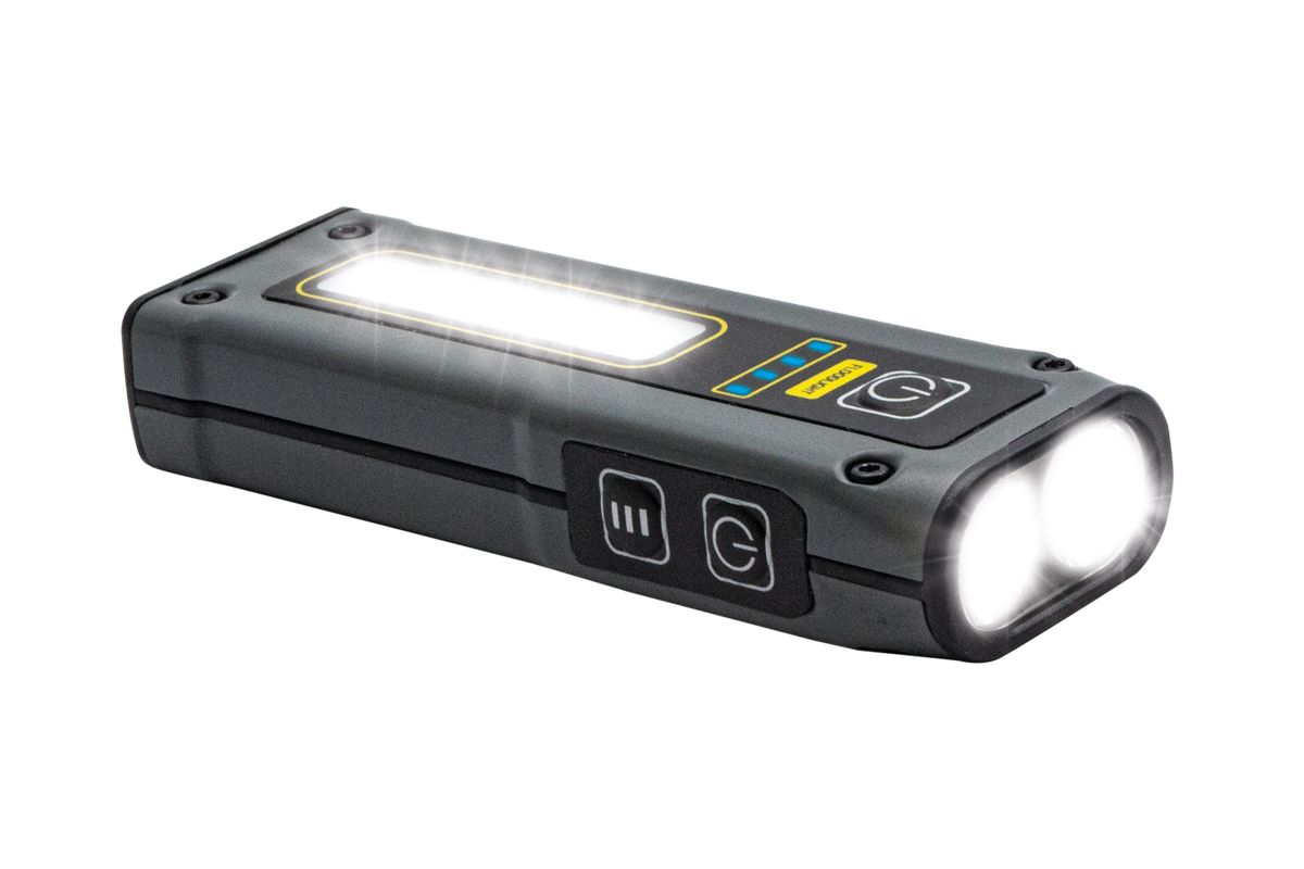 Nightsearcher LED Torch Black - Rechargeable 2500, 96 mm