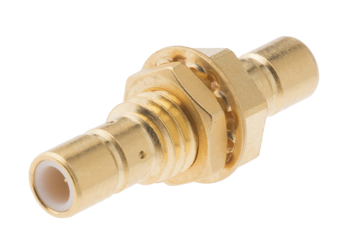 Radiall Straight 50Ω RF Adapter SMB Plug to SMB Plug 4GHz