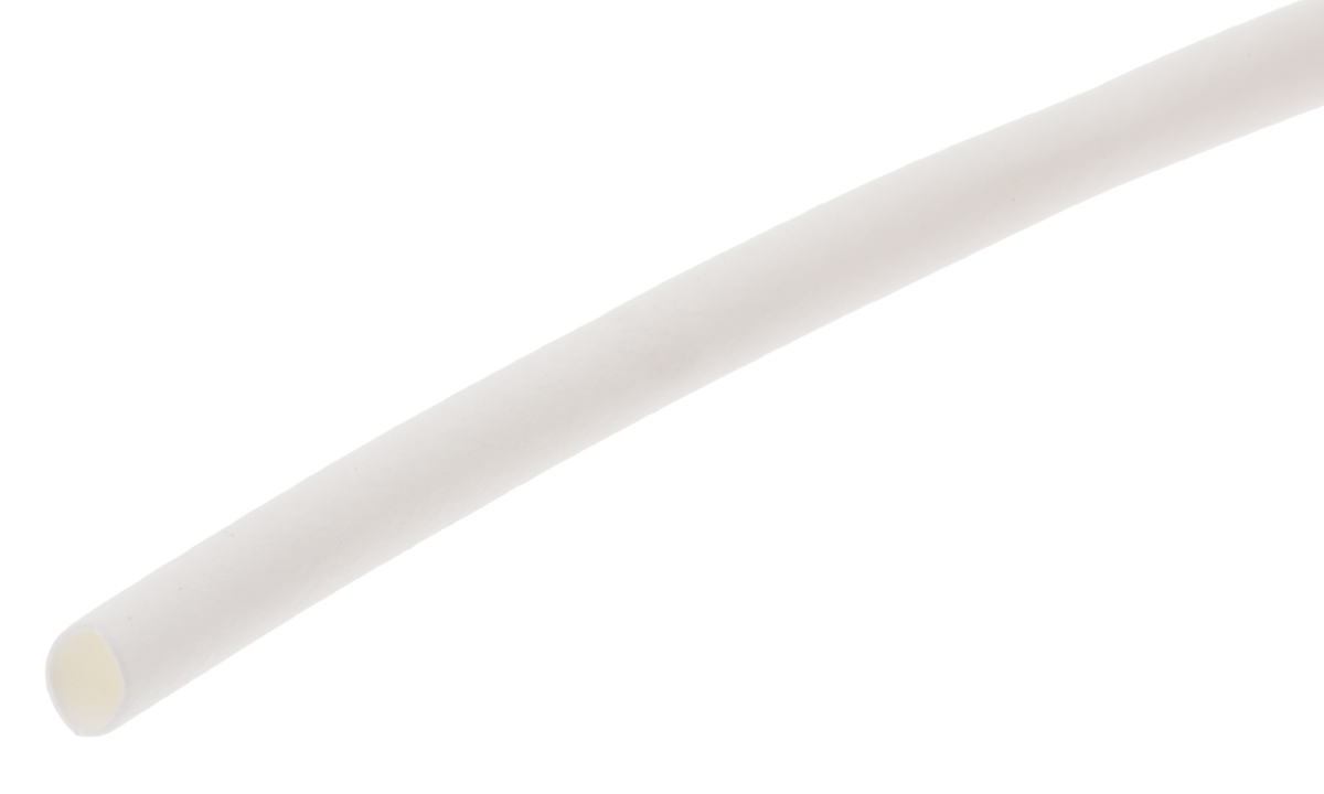 Thomas & Betts Heat Shrink Tubing Kit, White 1.2mm Sleeve Dia. x 12m Length 2:1 Ratio, HSB Series