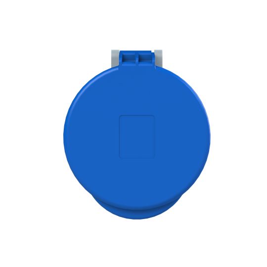 Amphenol Industrial, 2CMA1 IP44 Blue 2P+E Industrial Power Socket, Rated At 63A, 250 V