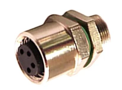 Bulgin Circular Connector, 8 Contacts, Panel, M8 Connector, Socket, Female, IP67, Buccaneer M8 Series