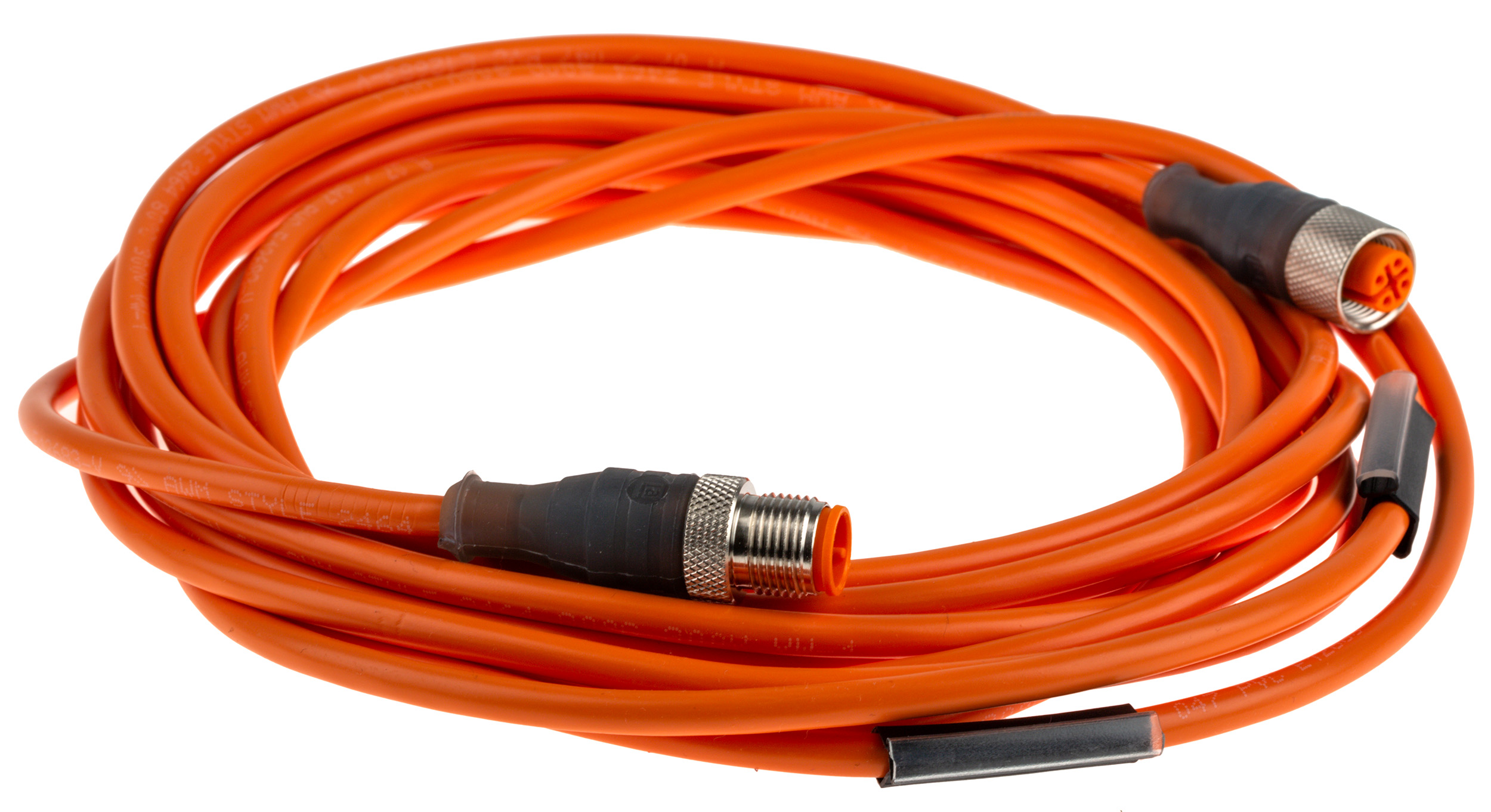 Lumberg Automation Male 4 way M12 to Female 4 way M12 Sensor Actuator Cable