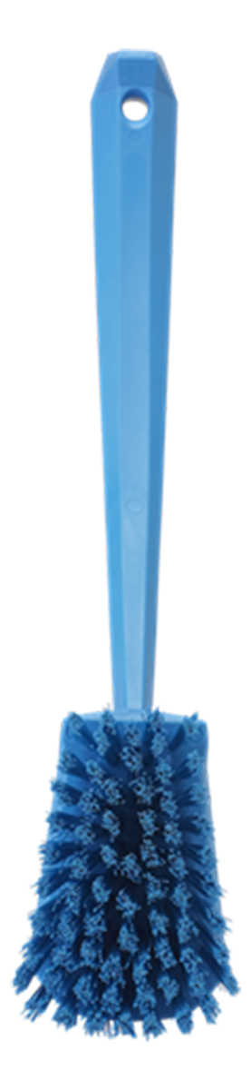 Vikan Hard Bristle Blue Scrubbing Brush, 36mm bristle length, Polyester bristle material