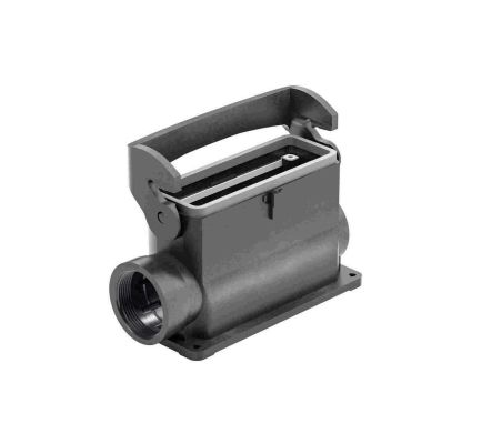 HARTING Han-Eco B Series Heavy Duty Power Connector Housing, M40 Thread, Side Entry