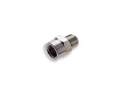 Norgren 15 Series Reducer, R 1/2 Male to G 1/4 Female, Threaded Connection Style, 15023