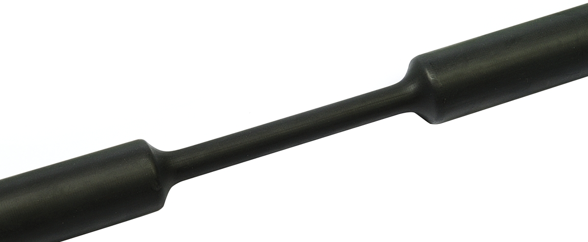 HellermannTyton Heat Shrink Tubing, Black 18mm Sleeve Dia. x 30m Length 3:1 Ratio, TF31 Series