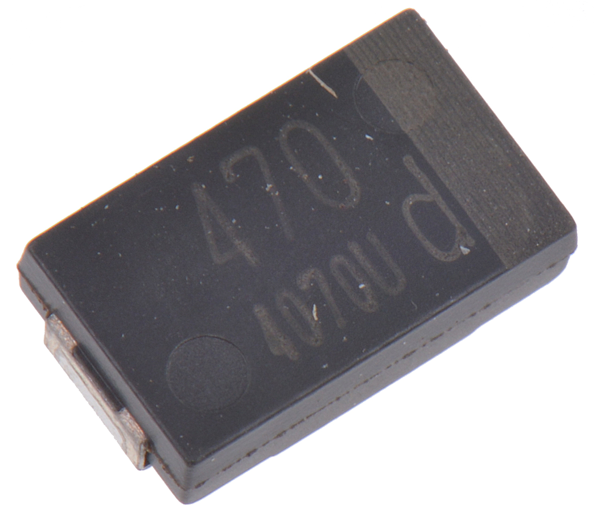Panasonic 470μF Surface Mount Polymer Capacitor, 2V dc