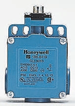 Honeywell GLE Series Plunger Limit Switch, NO/NC, IP67, SPDT, Die Cast Zinc Housing, 50V ac Max, 100mA Max
