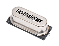 IQD 25MHz Crystal Unit ±30ppm SMD 2-Pin 11.4 x 4.9 x 4.3mm