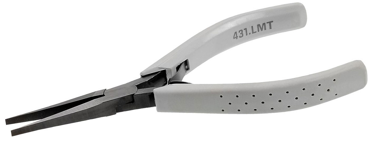 Facom Long Nose Pliers, 135 mm Overall, Straight Tip, 35mm Jaw