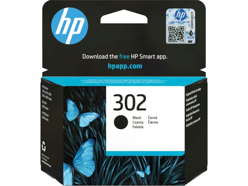 Hewlett Packard F6U66AE Black Ink Cartridge
