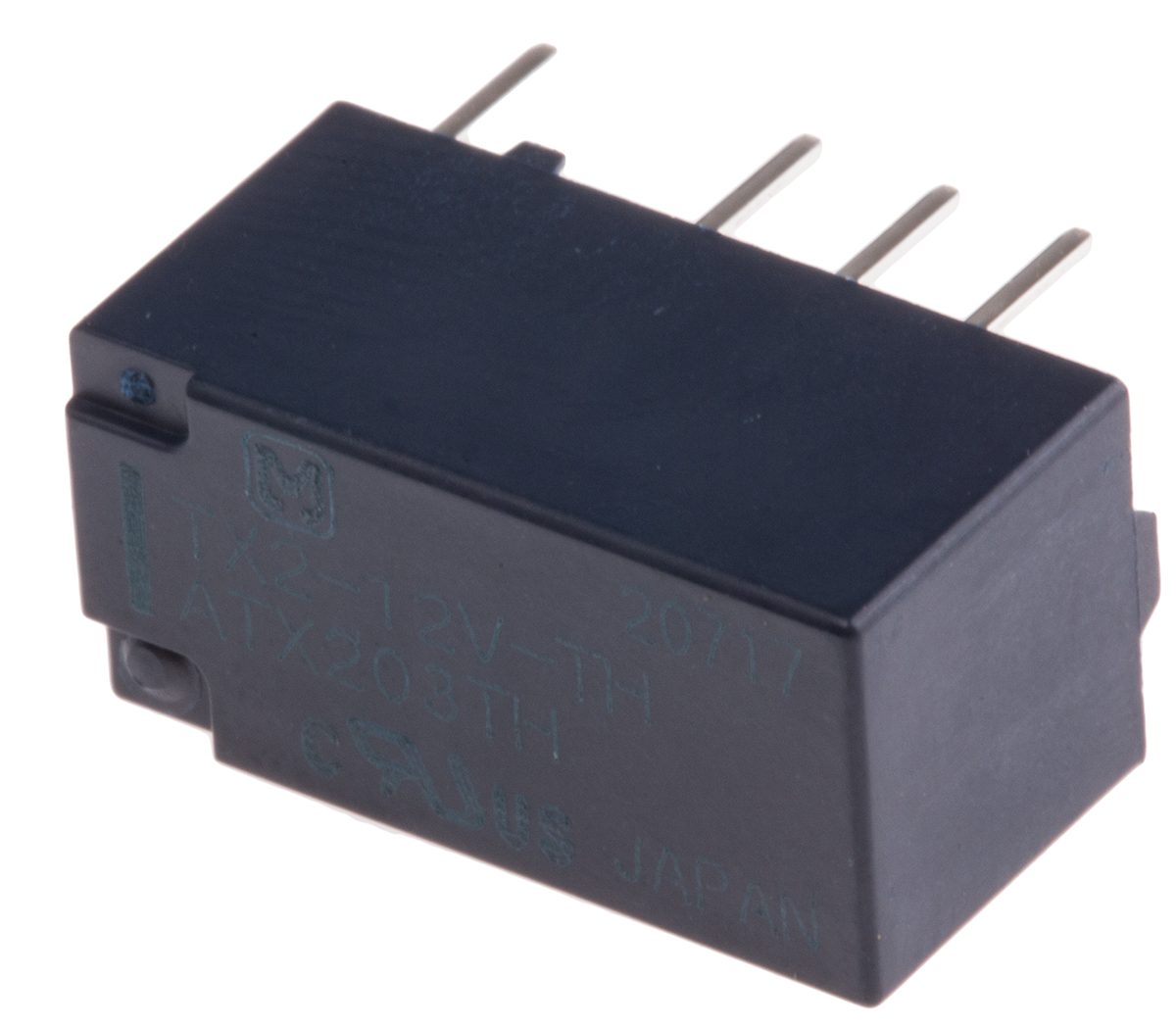 Panasonic Surface Mount Signal Relay, 12V dc Coil, 2A Switching Current, DPDT