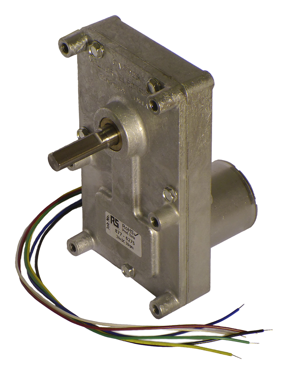 Mellor Electric Brushless Geared DC Geared Motor, 9 W, 24 V dc, 17 Nm, 10 rpm, 8.5mm Shaft Diameter