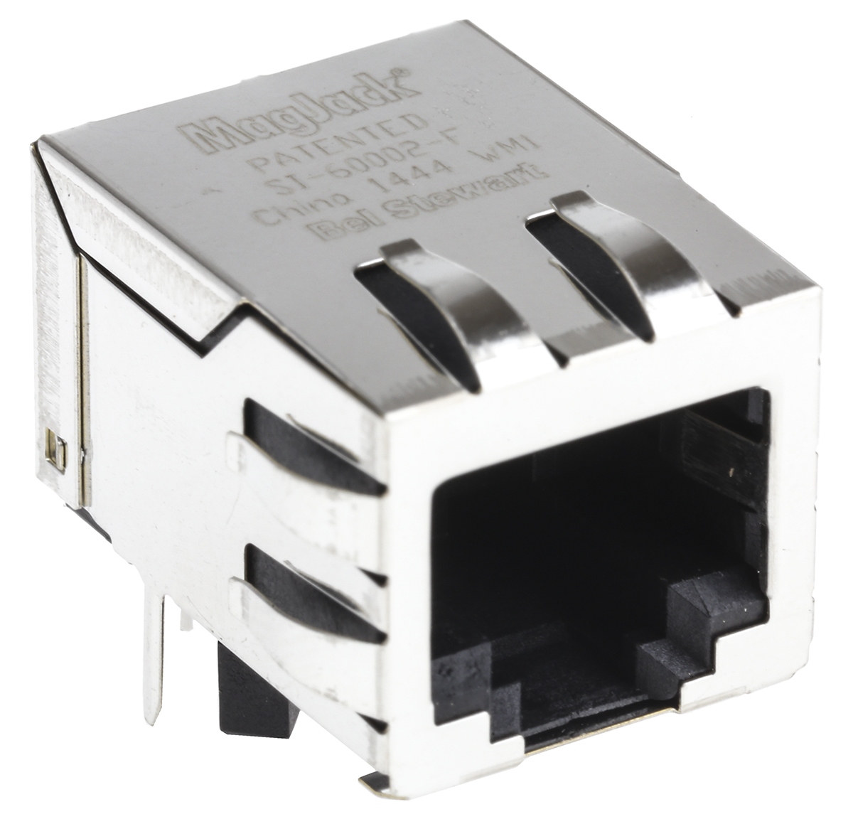 Bel-Stewart MagJack Series Female RJ45 Connector, Through Hole, STP Shield Straight 8P4C -Way