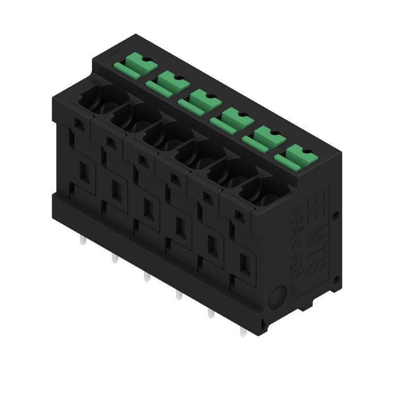 Weidmüller OMNIMATE4.0 Series PCB Terminal, 6-Contact, 5mm Pitch, PCB Mount, 1-Row, Snap In Termination