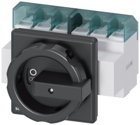 Siemens 6P Pole Panel Mount Non-Fused Switch Disconnector - 63A Maximum Current, 22kW Power Rating, IP65