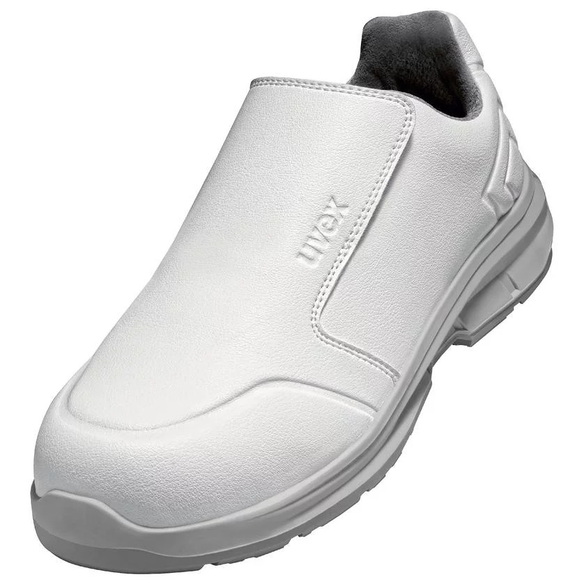 uvex 65819 Unisex White Non Metal Toe Capped Safety Shoes, UK 16, EU 52