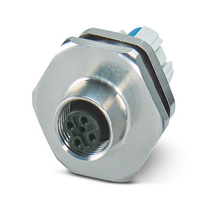 Phoenix Contact Circular Connector, 4 Contacts, Front, M12 Connector, Socket, Female, IP67, SACC Series