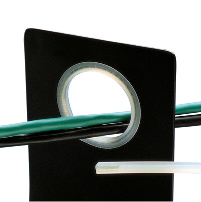Panduit GES Natural Polyethylene Slotted Grommet Edging GES62F-A-C