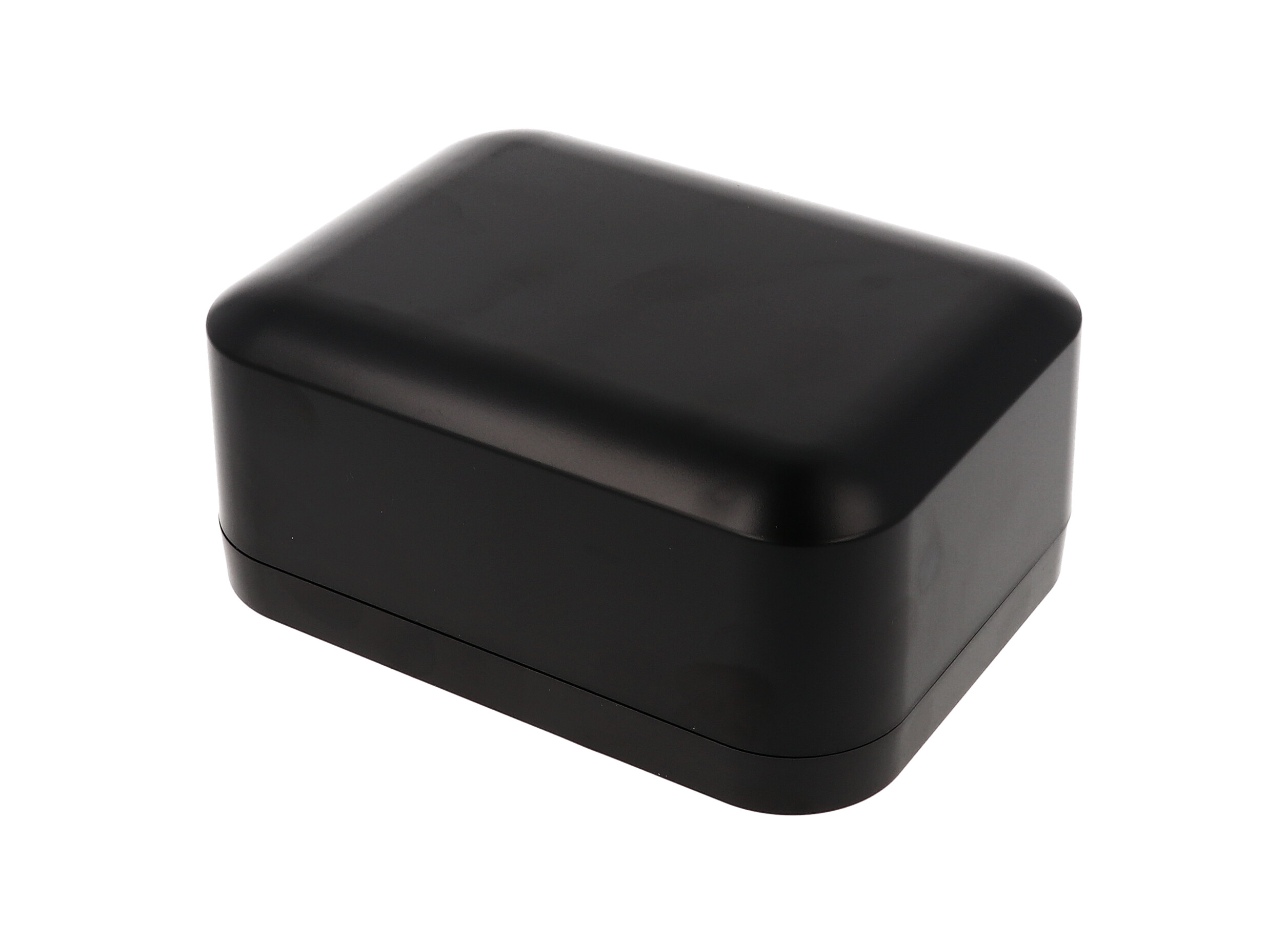 Hammond 1556 Series Black ABS, Plastic General Purpose Enclosure, IP54, Flanged, Black Lid, 120 x 160 x 70mm