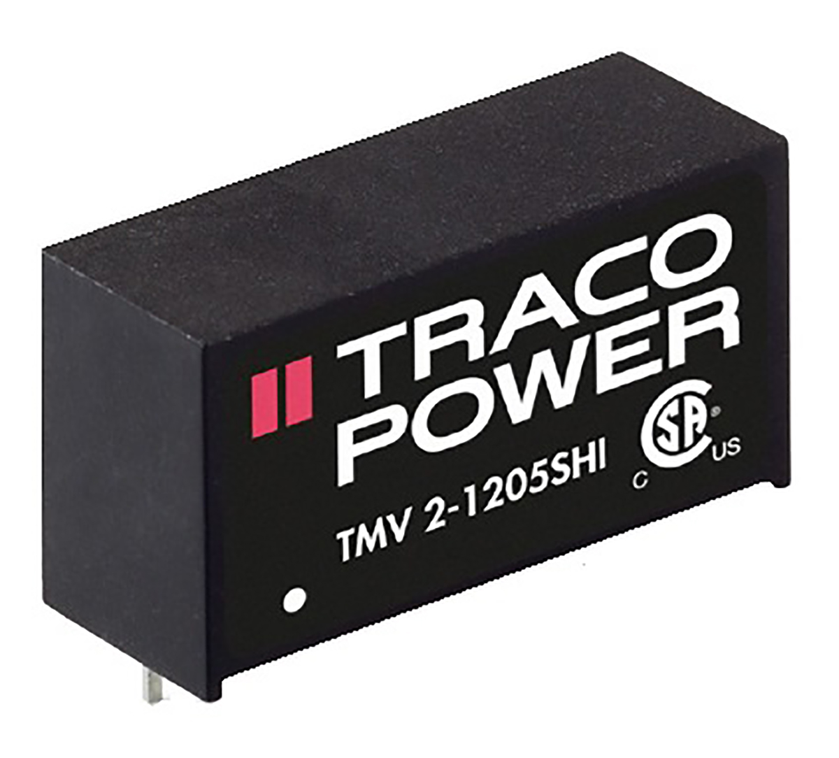 TRACOPOWER TMV 2HI DC-DC Converter, 12V dc/ 168mA Output, 10.8 → 13.2 V dc Input, 2W, Through Hole, +80°C Max