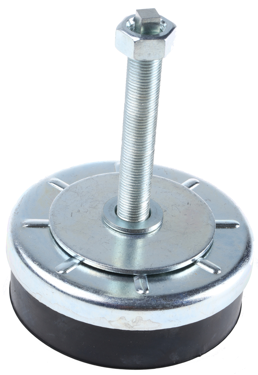 Fivilevel M16 Natural Rubber Adjustable Foot, 1000daN Static Load Capacity