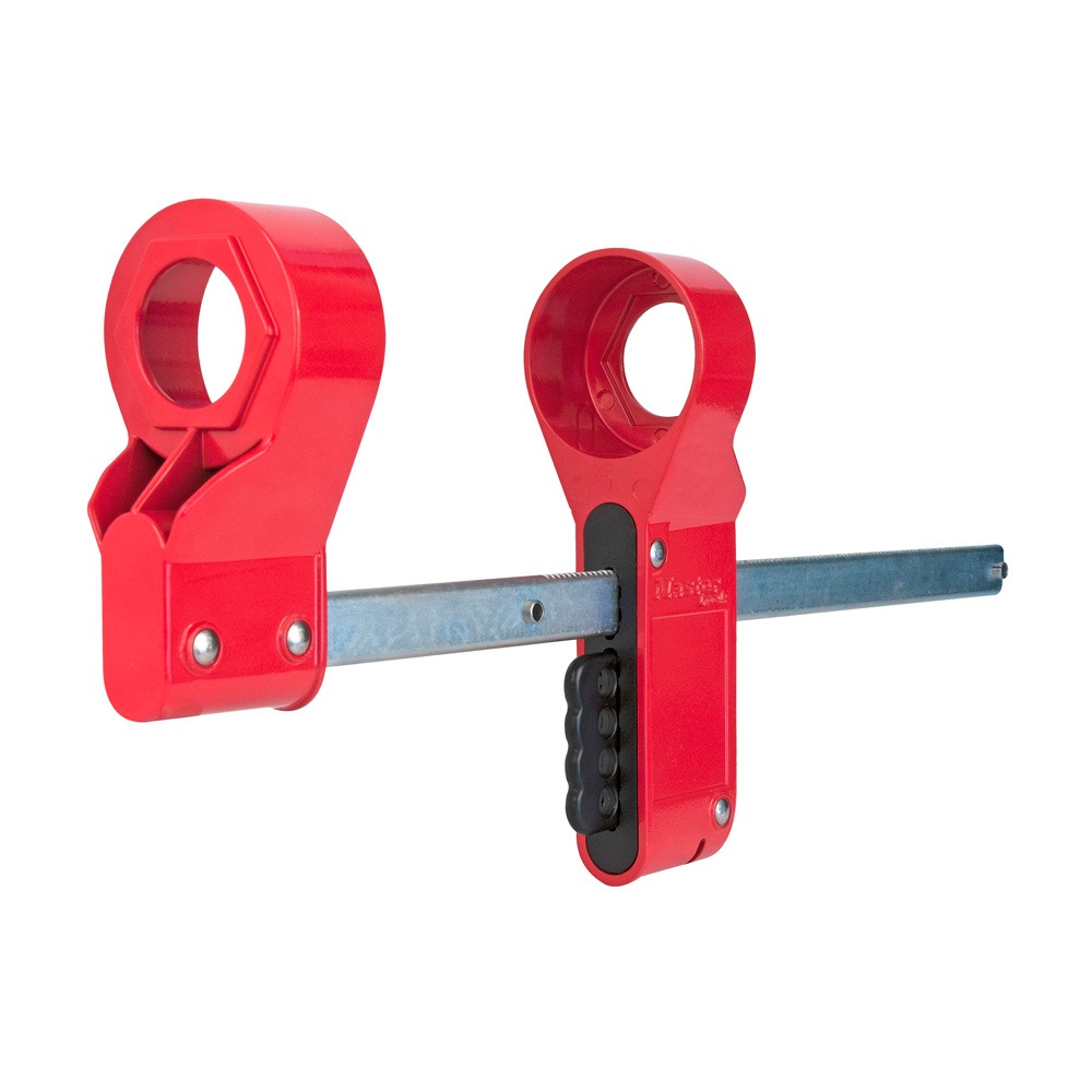 Master Lock Red Durable Aluminium and Hardened Steel, 7mm Shackle