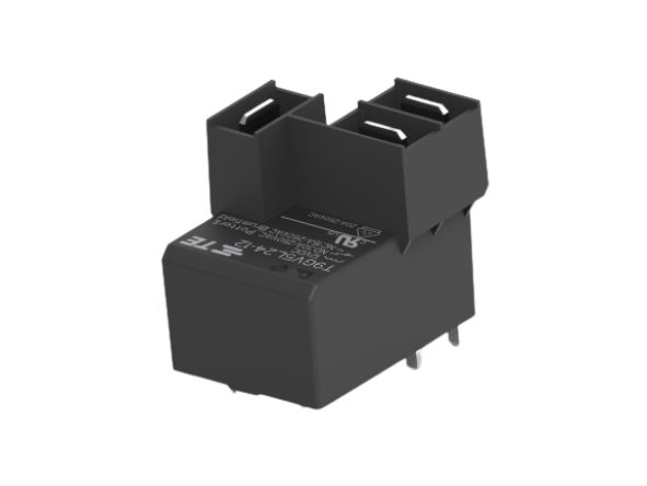 TE Connectivity PCB Mount Power Relay, 12V dc Coil, 30A Switching Current, SPST