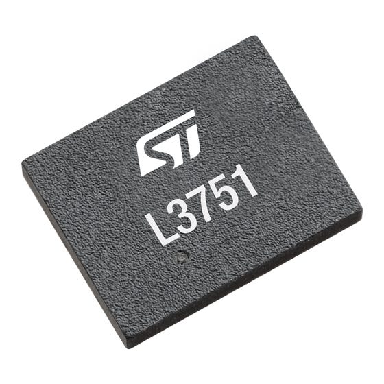 STMicroelectronics L3751PUR, 1-Channel, Buck Controller, 0.8/60 V 1 MHz, QFN 20-Pin