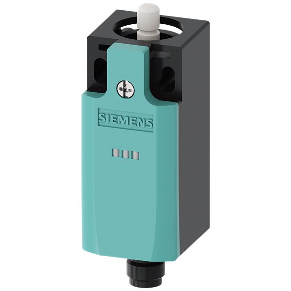 Siemens 3SE Series Round Plunger Limit Switch, 1NC/1NO, IP66, IP67, 1NO/NC, Plastic Housing, 230V ac Max, 4A Max