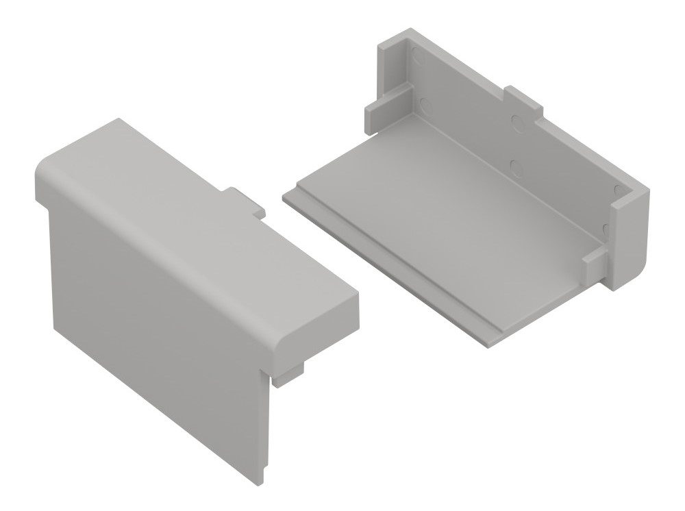 RS PRO Terminal Cover for Use with DIN Rail Enclosure