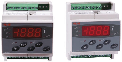 Eliwell DR 985 On/Off Temperature Controller, 70 x 85mm, 230 V ac Supply Voltage