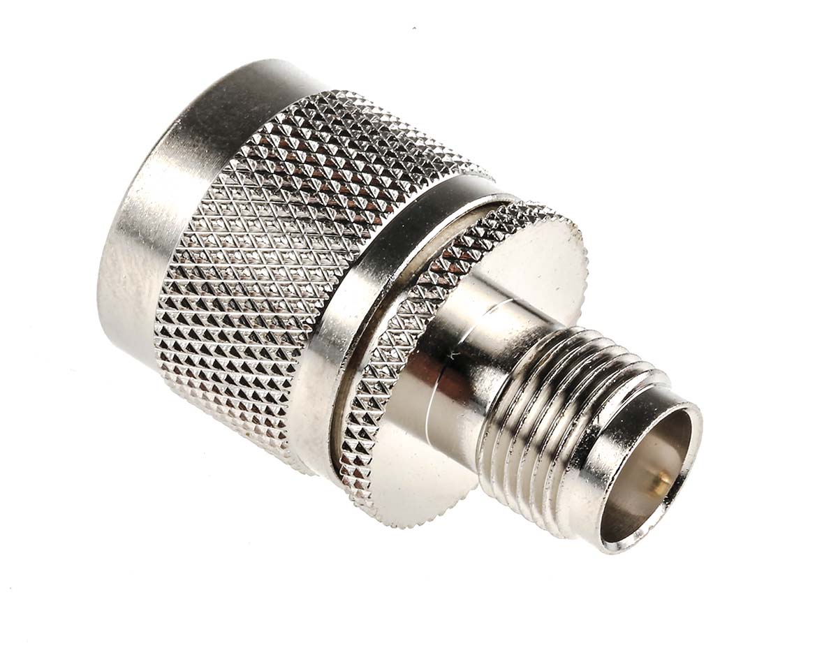 RS PRO Straight 50Ω RF Adapter N Plug to TNC Socket 11GHz