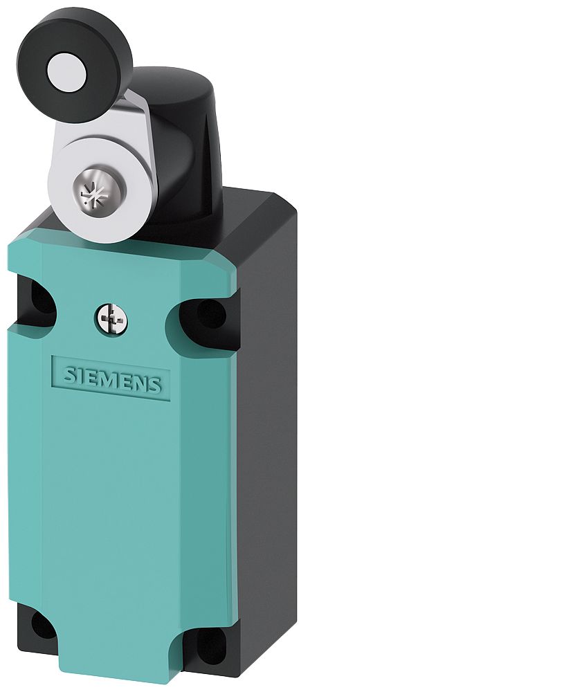 Siemens 3SE5 Series Roller Lever Limit Switch, 2NC/1NO, IP66, IP67, Metal Housing, 400V ac Max, 4A Max