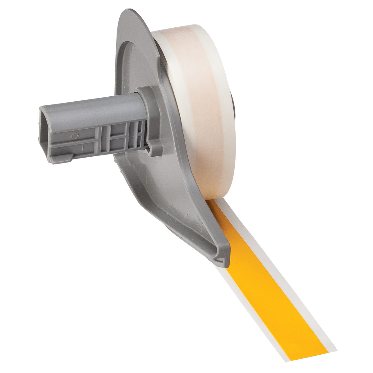 Brady B-595 Black on Yellow Cable Labels, 15.24 m Length, 12.70 mm Width, 12.7mm Label Width