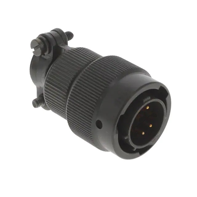 Amphenol Limited, 62GB 3 Way Cable Mount MIL Spec Circular Connector Plug, Pin Contacts,Shell Size 8, Bayonet,