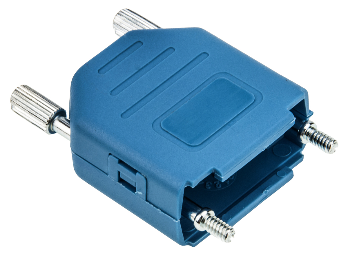 MH Connectors MHDPPK-SLIM Series Polyamide D Sub Backshell, 9 Way, Strain Relief