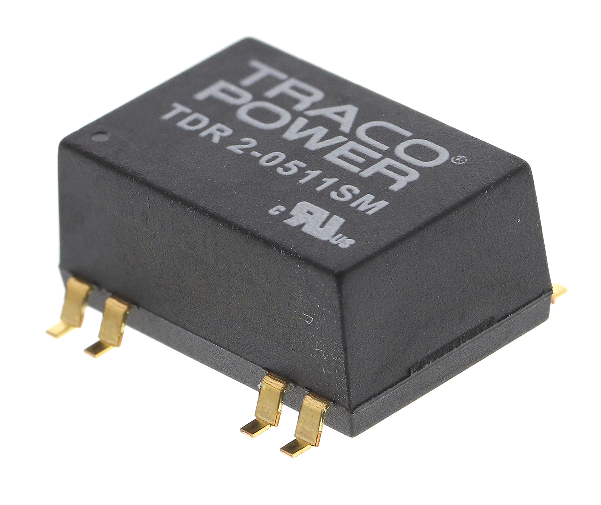 TRACOPOWER TDR 2SM DC-DC Converter, 5V dc/ 400mA Output, 4.5 → 9 V dc Input, 2W, Surface Mount, +85°C Max Temp